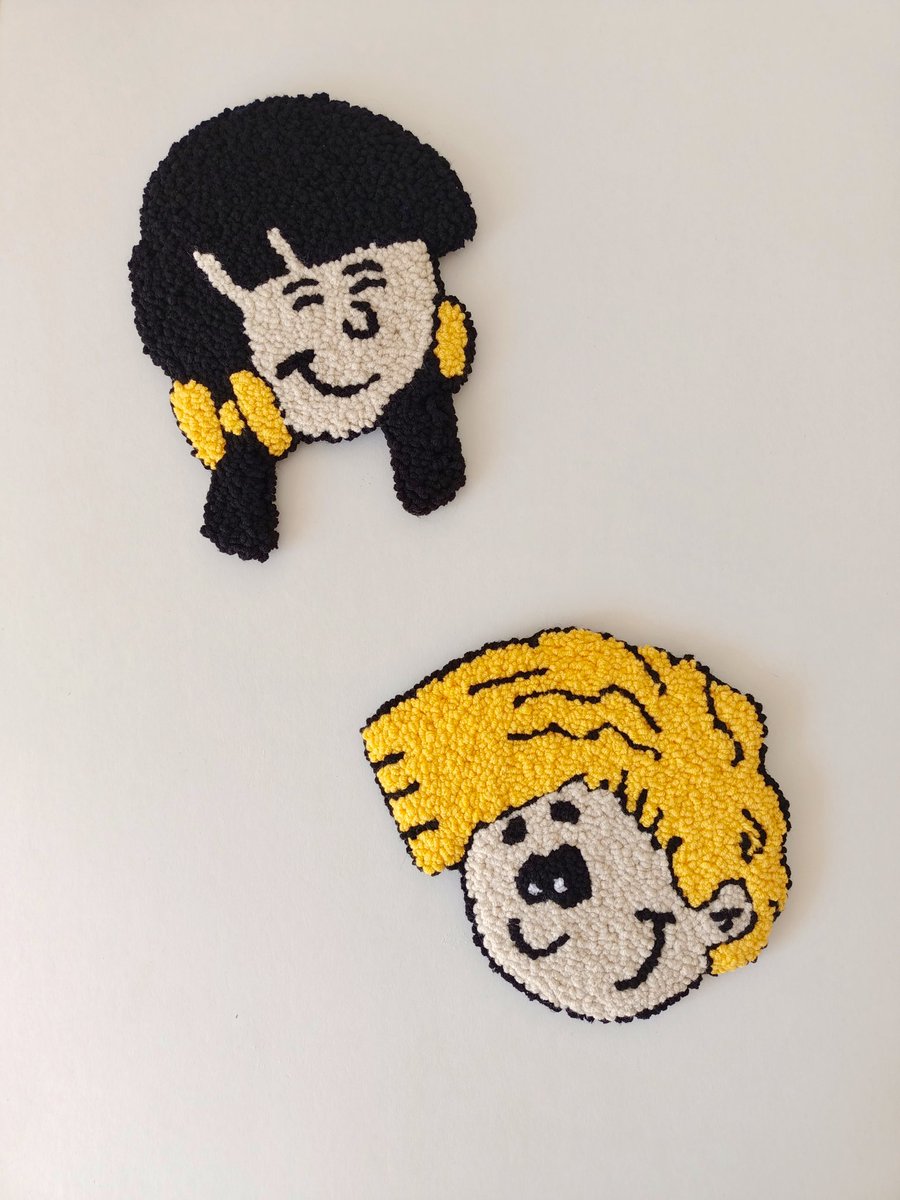 fufuspunch's tweet photo. Ah, Chen üzümlü kekim! Dükkana eklendiler 🍇

#punchneedleembroidery #punchneedling #cédric #chen #mugrugs https://t.co/zsANafkGOf