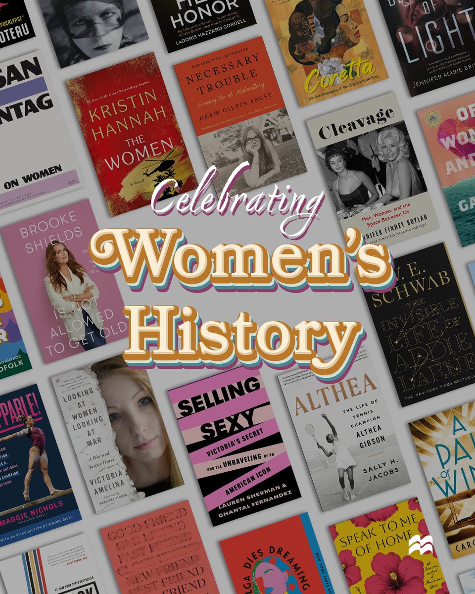 macmillanreads's tweet image. This Women’s History Month, we’re celebrating the trailblazing women and girls whose stories, voices, and legacies have shaped history—and the literary world. Join us in honoring their impact, one page at a time: hubs.li/Q038CJJD0