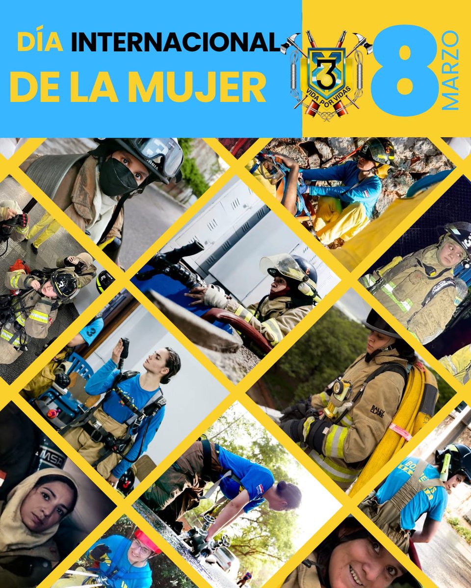 DÍA INTERNACIONAL DE LA MUJER 💜

Hoy celebramos a las valientes mujeres bomberas que con pasión, entrega y coraje protegen a nuestras comunidades. 

¡Gracias por su valentía! 💪🚒🔥 

#K3 #CBVP #Mujer #8M #MujeresBomberas