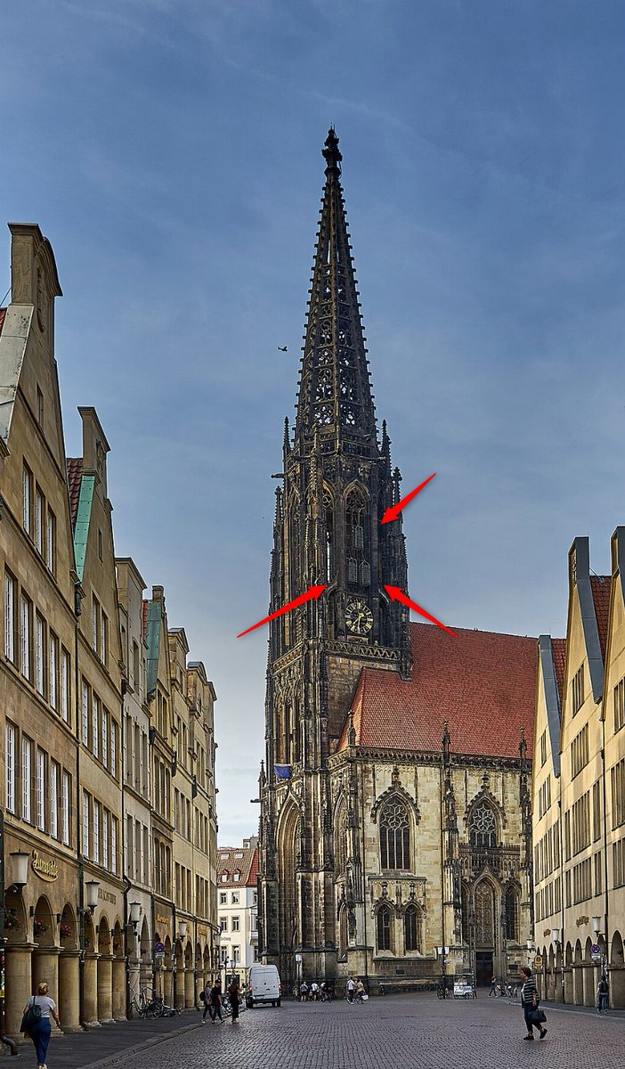 gedanken_lost's tweet photo. @wokest_boy Wir hätten da was Bewährtes ("für Sie getestet") in #Münster!
Reichen 3? Passt Trump da rein?
#LambertiKirche #WiedertäuferKäfige https://t.co/XowLyvClx8