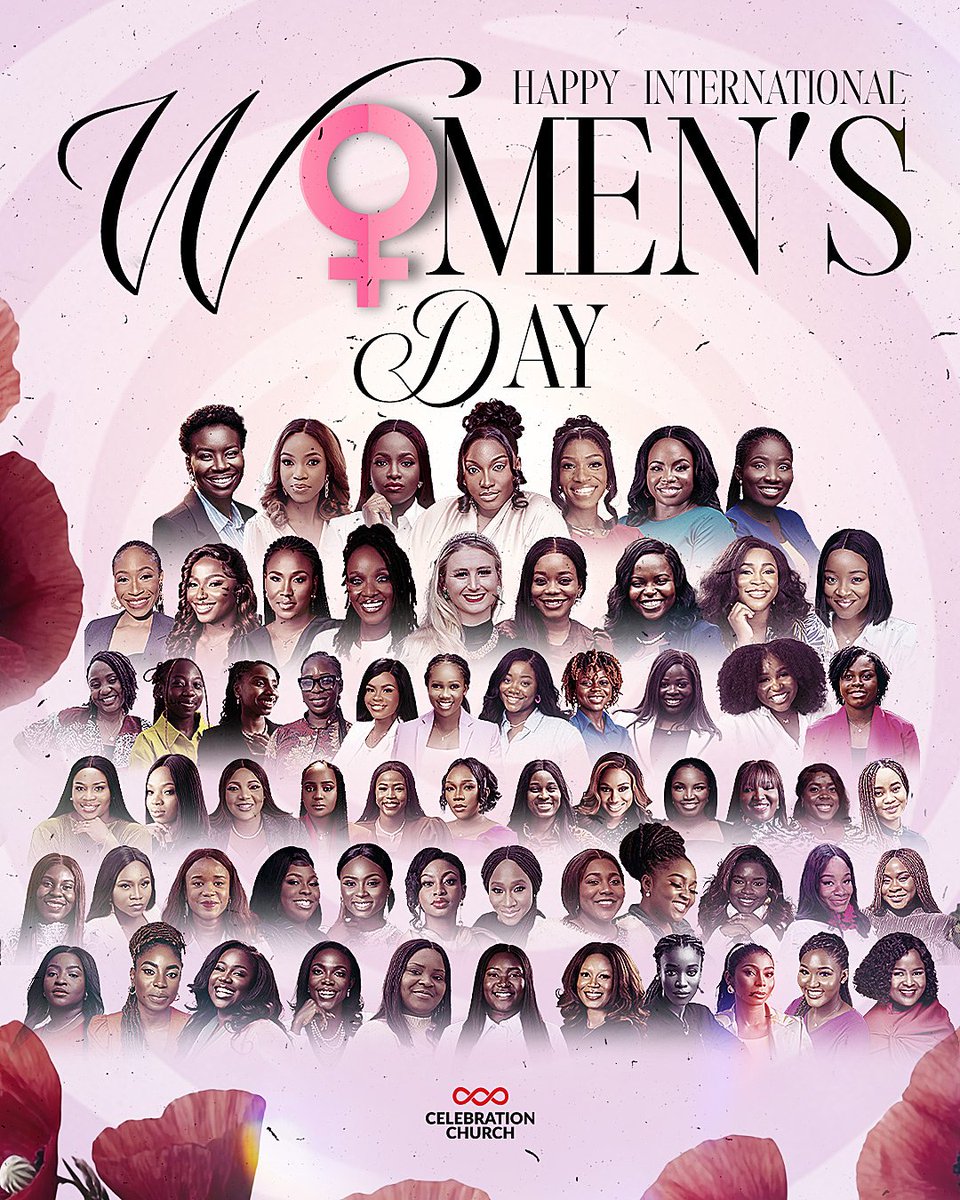 Happy International Women’s Day, Celebration Church! ✨💜

Today, we honor and celebrate all the incredible women across all our campuses—our Pastors, mothers, wives, sisters, female workers, and every amazing woman in our family. 

Your dedication, faith, and love continue to