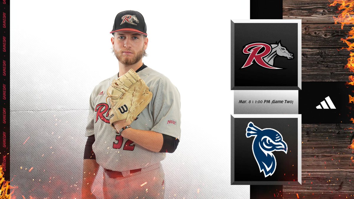 𝐆𝐀𝐌𝐄𝐃𝐀𝐘
Broncs resume game one at 12:00 p.m. followed by game two at 1:00.
🆚Saint Peter's Peacocks
📍Jersey City, NJ
📊saintpeterspeacocks.com/sidearmstats/b…

#GoBroncs #MAACBaseball