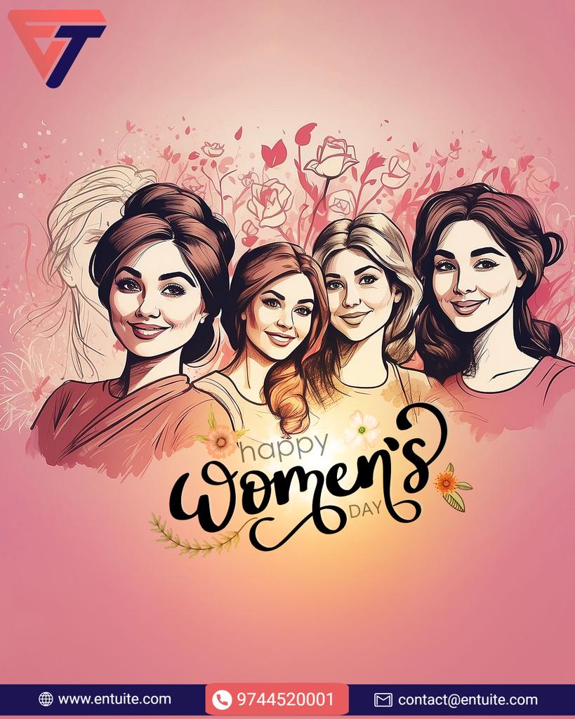 "Empowered women, empowered world—celebrating strength, resilience, and change!"

#WomensDaySpecial #womensday #womeninbusiness #entuite