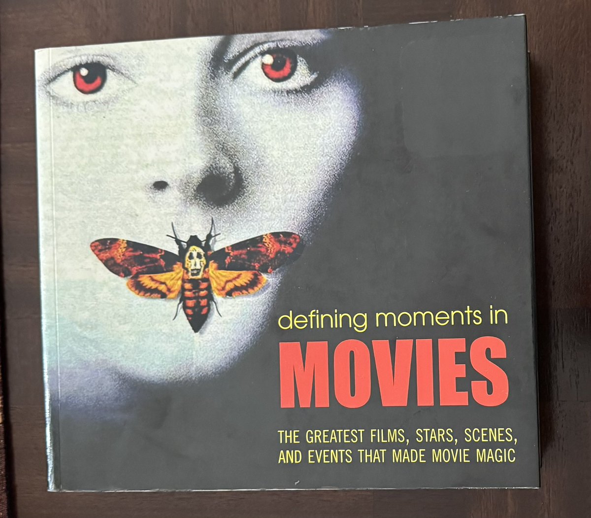 OurCE3K's tweet image. Spotted Close Encounters of the Third Kind in the Defining Moments in Movies book!