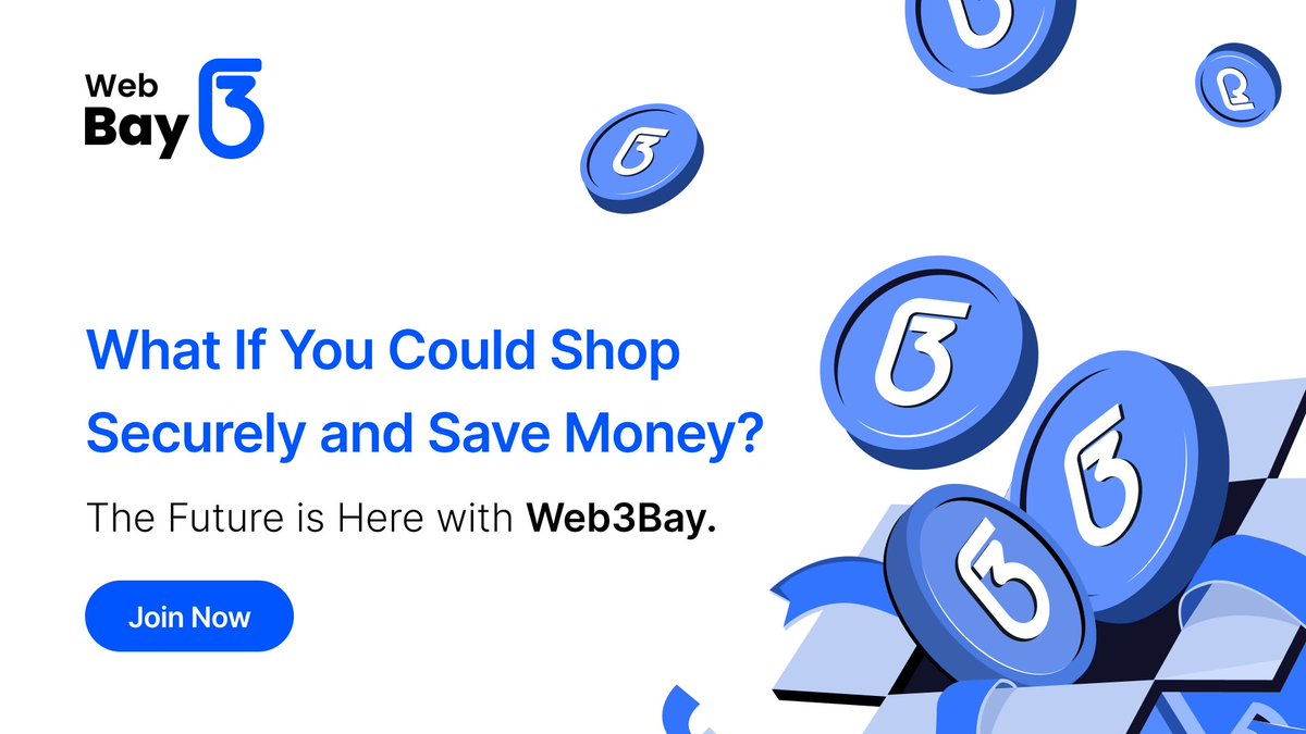 💡 What if you could shop securely and save money at the same time? The future is here with Web3Bay! 🛒

🚀 Decentralized, transparent, and built for YOU—your shopping experience just got smarter. 💰🔐

web3bay.io

#Web3Bay #ShopSmart #CryptoCommerce #Web3Revolution