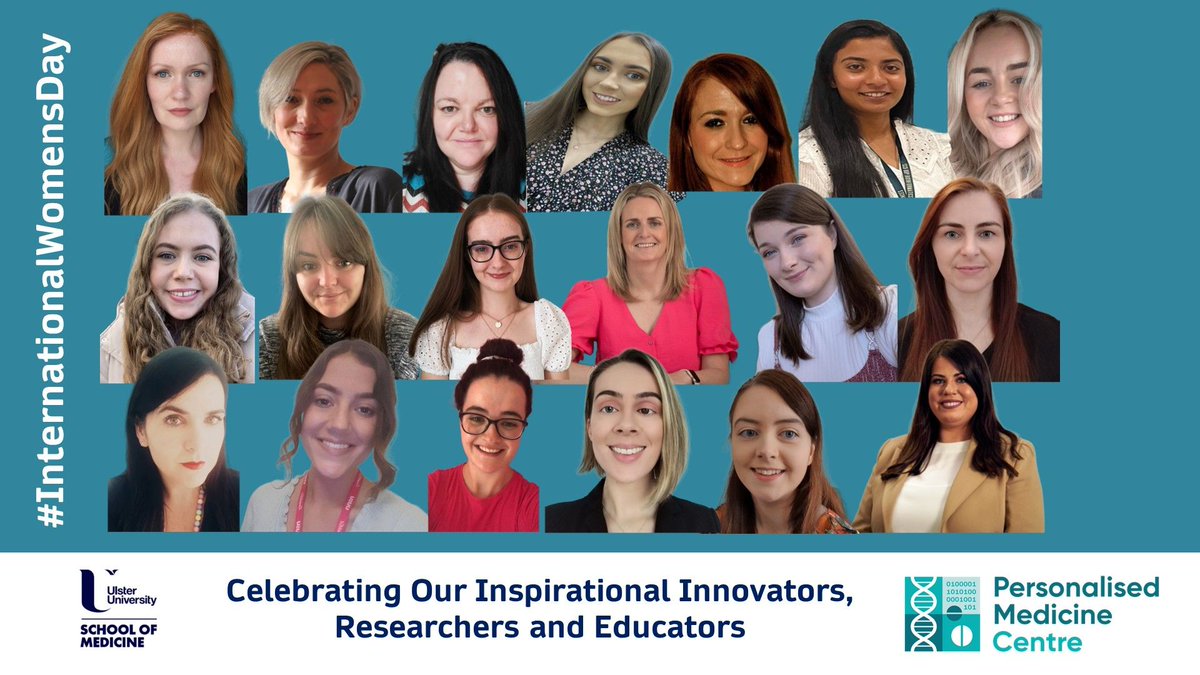 Personalised Medicine Centre (@personalmedni) on Twitter photo .<a href="/PersonalMedNI/">Personalised Medicine Centre</a> Celebrating our inspirational #innovators, #educators and #researchers <a href="/UlsterUni/">Ulster University</a> <a href="/UlsterUniMed/">School of Medicine | Ulster University</a>
On this #InternationalWomensDay We share the
<a href="/UN/">United Nations</a> call to 'For ALL Women and Girls: Rights. Equality. Empowerment" un.org/en/observances… #InvestInWomen .<a href="/PersonalMedNI/">Personalised Medicine Centre</a> Celebrating our inspirational #innovators, #educators and #researchers <a href="/UlsterUni/">Ulster University</a> <a href="/UlsterUniMed/">School of Medicine | Ulster University</a>
On this #InternationalWomensDay We share the
<a href="/UN/">United Nations</a> call to 'For ALL Women and Girls: Rights. Equality. Empowerment" un.org/en/observances… #InvestInWomen