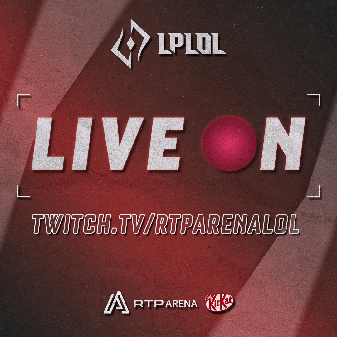 Não tens de esperar mais! Chegou a grande final do Winter Split da <a href="/lplol_pt/">LPLOL</a>! ❤️‍🔥

📺 twitch.tv/rtparenalol
🎙️ <a href="/KevinHackali/">Hackali</a> | <a href="/o0AC0o/">AC 🗣️🔇</a> 

#LOLnaRTP