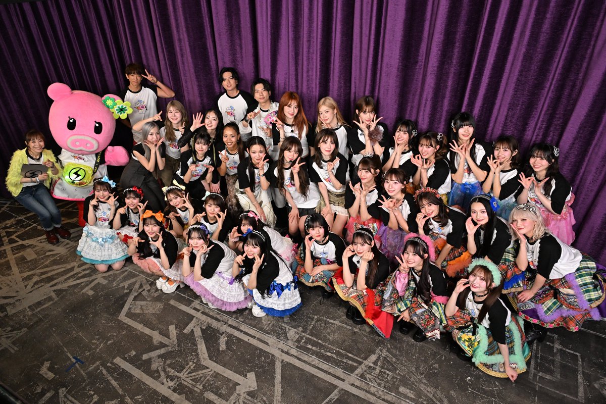 #CDTVライブライブ春の大感謝祭2025🌸
ご来場&amp;配信視聴
ありがとうございました😍
本日出演した皆様の集合写真を大公開🎉

#LE_SSERAFIM
#LittleGleeMonster
#NEWS
FRUITS ZIPPER率いる4姉妹（KAWAII LAB.）
#CANDYTUNE
#SWEETSTEADY #CUTIESTREET
#えとちゃん
