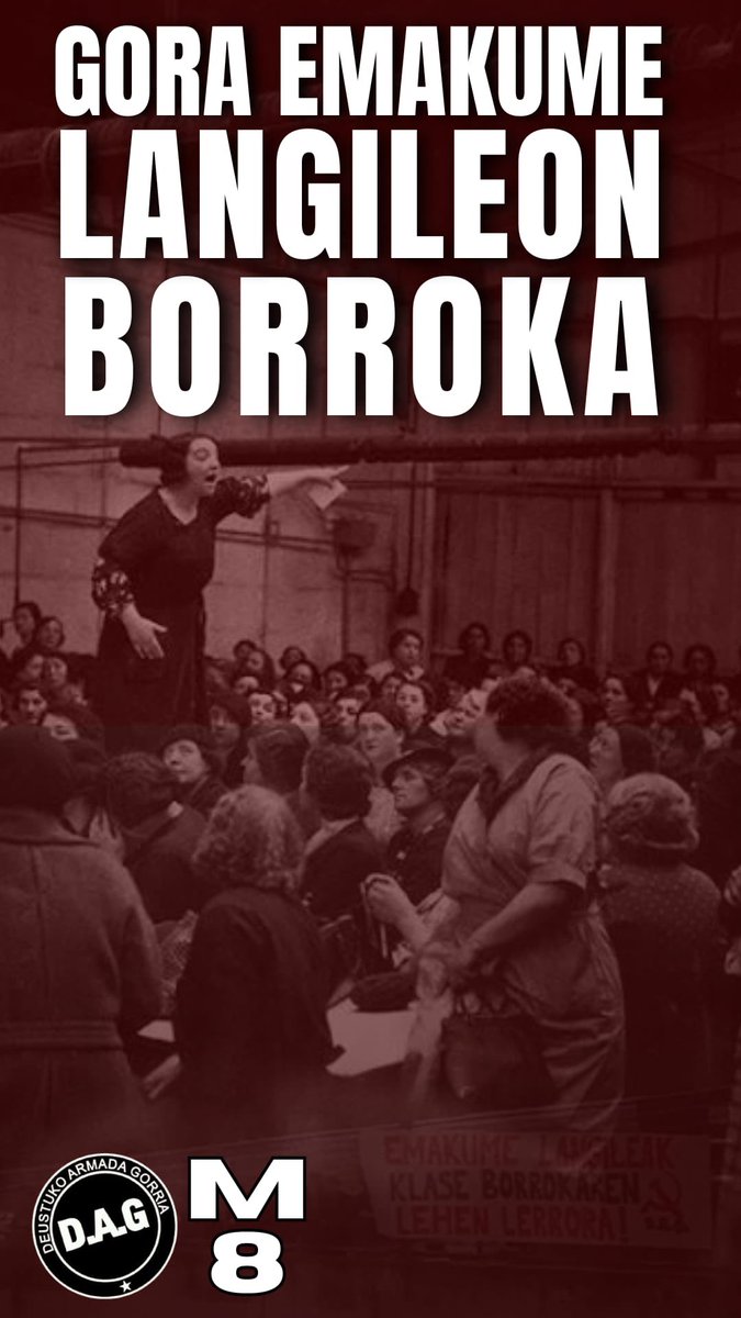 GORA EMAKUME LANGILEON BORROKA!!