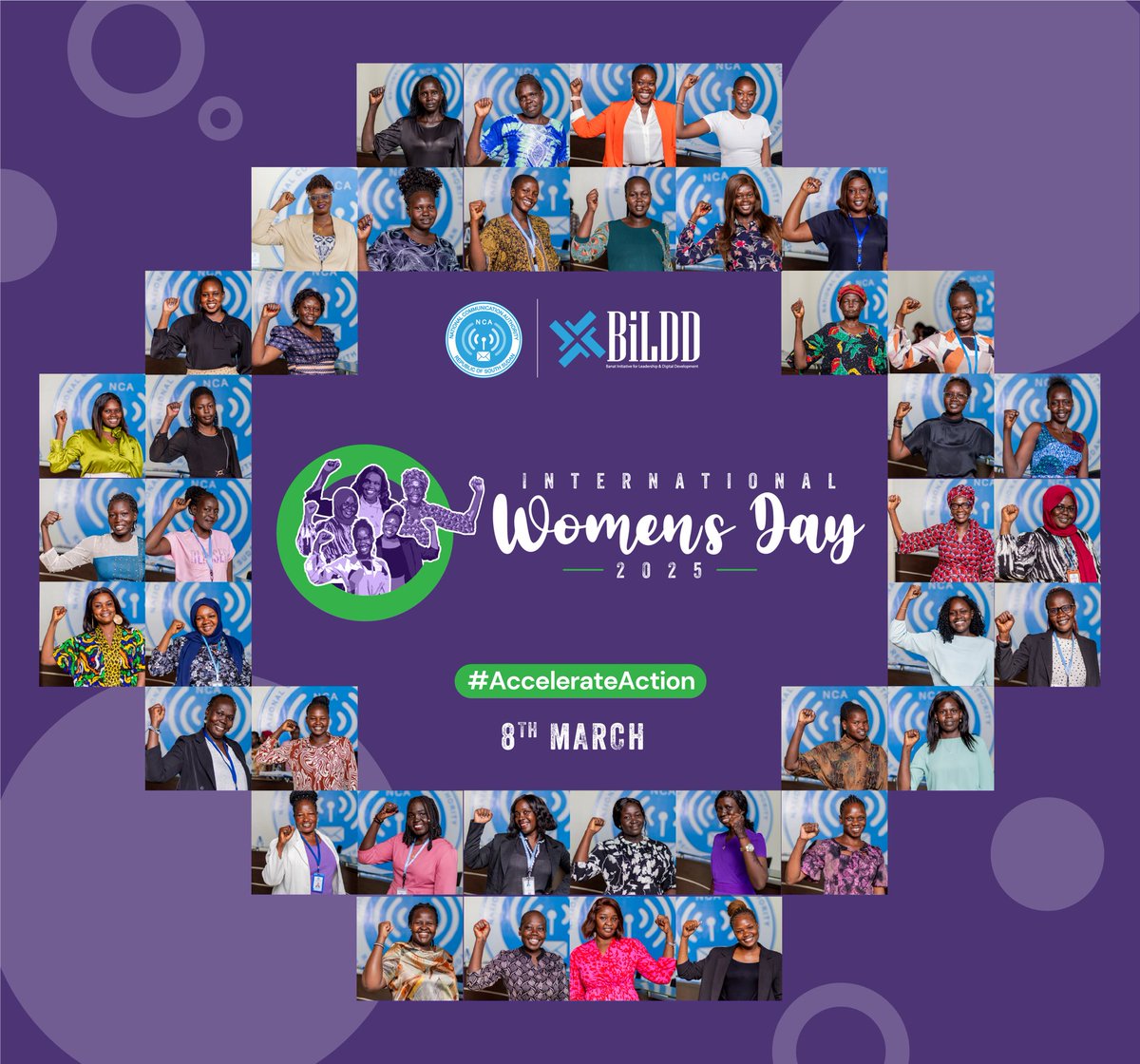 Women are the backbone of our communities and the driving force behind South Sudan’s digital future. As we mark #IWD2025, we recognize the resilience, innovation and contributions of women in ICT and beyond.

At NCA, we are committed to bridging the gender digital divide and