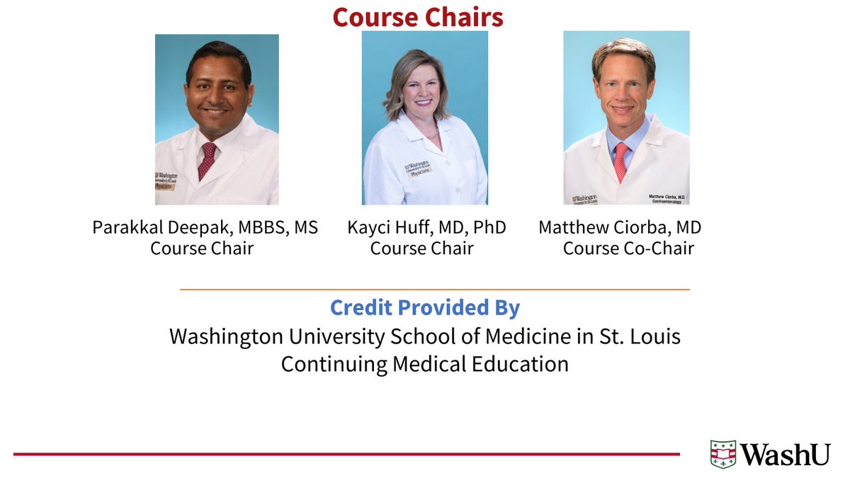 WashU Medicine Inflammatory Bowel Disease Center (@washumedibd) on Twitter photo 1️⃣ Welcome to #WUIBDCME25! 🎉
🔹 Multidisciplinary IBD conference in St. Louis <a href="/WashUMedGastro/">WashU Medicine Division of Gastroenterology</a>
🔹 Engaging talks on cutting-edge IBD management
🔹 Live Q&A + Networking—let’s advance IBD care together!🚀
<a href="/P_DeepakIBDMD/">Parakkal Deepak MD, MS, FACG</a> <a href="/CiorbaGI/">Matthew Ciorba MD</a> #DrKayciHuff 1️⃣ Welcome to #WUIBDCME25! 🎉
🔹 Multidisciplinary IBD conference in St. Louis <a href="/WashUMedGastro/">WashU Medicine Division of Gastroenterology</a>
🔹 Engaging talks on cutting-edge IBD management
🔹 Live Q&A + Networking—let’s advance IBD care together!🚀
<a href="/P_DeepakIBDMD/">Parakkal Deepak MD, MS, FACG</a> <a href="/CiorbaGI/">Matthew Ciorba MD</a> #DrKayciHuff