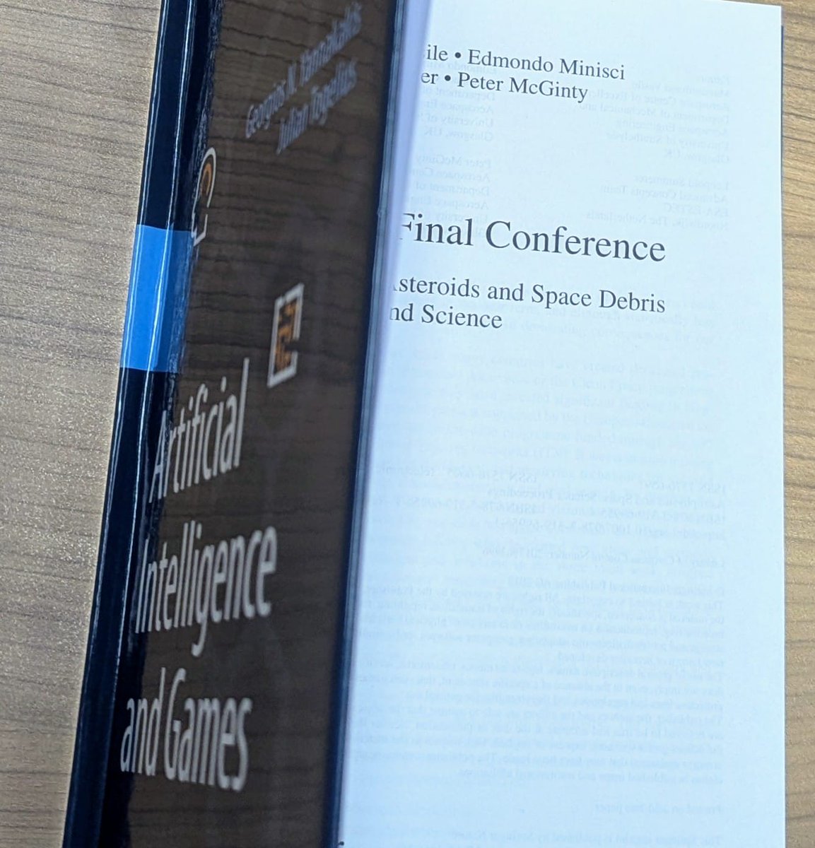 Georgios N. Yannakakis (@yannakakis) on Twitter photo Creative misbinding: astreroids, space invaders and their debris met AI and games in this final frontier conference. 🚀🪐🤖 Creative misbinding: astreroids, space invaders and their debris met AI and games in this final frontier conference. 🚀🪐🤖