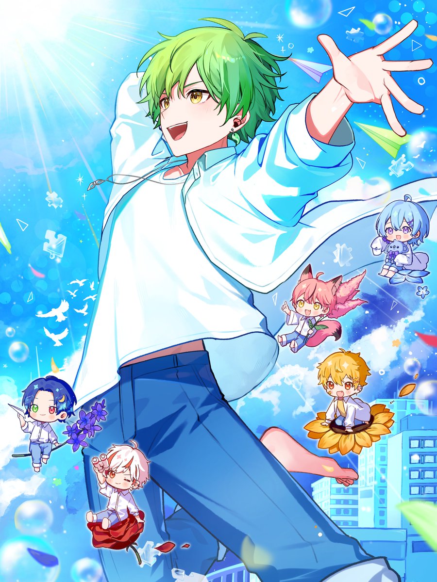 ラフイラストオーダー/刹那 🧩🎨刹那🧩🩵🧩💚 (@peacelove0922) / X