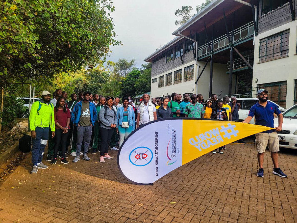 presidentsaward's tweet image. A heartfelt thank you to the @AHA_Kenya team led by the Chairman Mr. Tanvir Singh Sabarwa, our esteemed Board Member, Jared Kingoina and friends for joining us in this meaningful experience!

#NatureWalk
 #IWD2025
#AccelerateAction