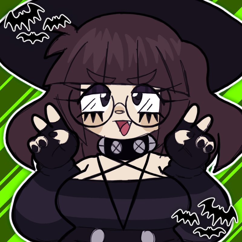 CosmiicCrayons's tweet image. π·οΈπΈοΈHello, Iβm Crayons/Anna. Iβm an artist who loves to draw cute, gothic, and fantasy inspired art. Iβm also an avid doll collector and gamer. I hope you enjoy your stay!
πͺ¦About: cosmiccreep.carrd.co
π» Comms: vgen.co/CosmicCrayons
π¦Links: cosmiiccrayons.carrd.co