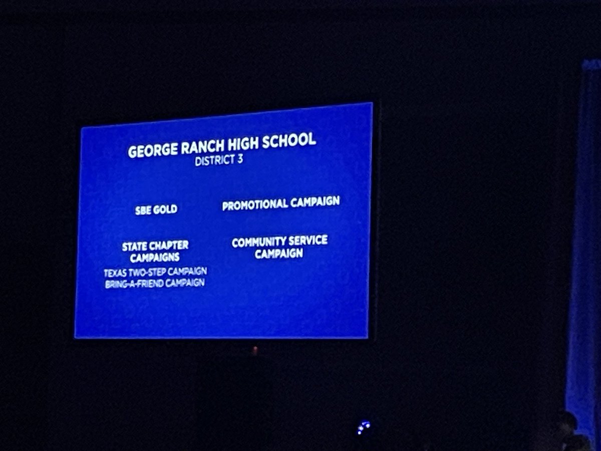 Grand Awards starts soon!  Let’s go ‘horns!

<a href="/LamarCISDCTE/">Lamar CISD CTE</a> <a href="/TexasDECA/">Texas DECA</a> <a href="/pinkpatterson/">Heather Patterson</a>