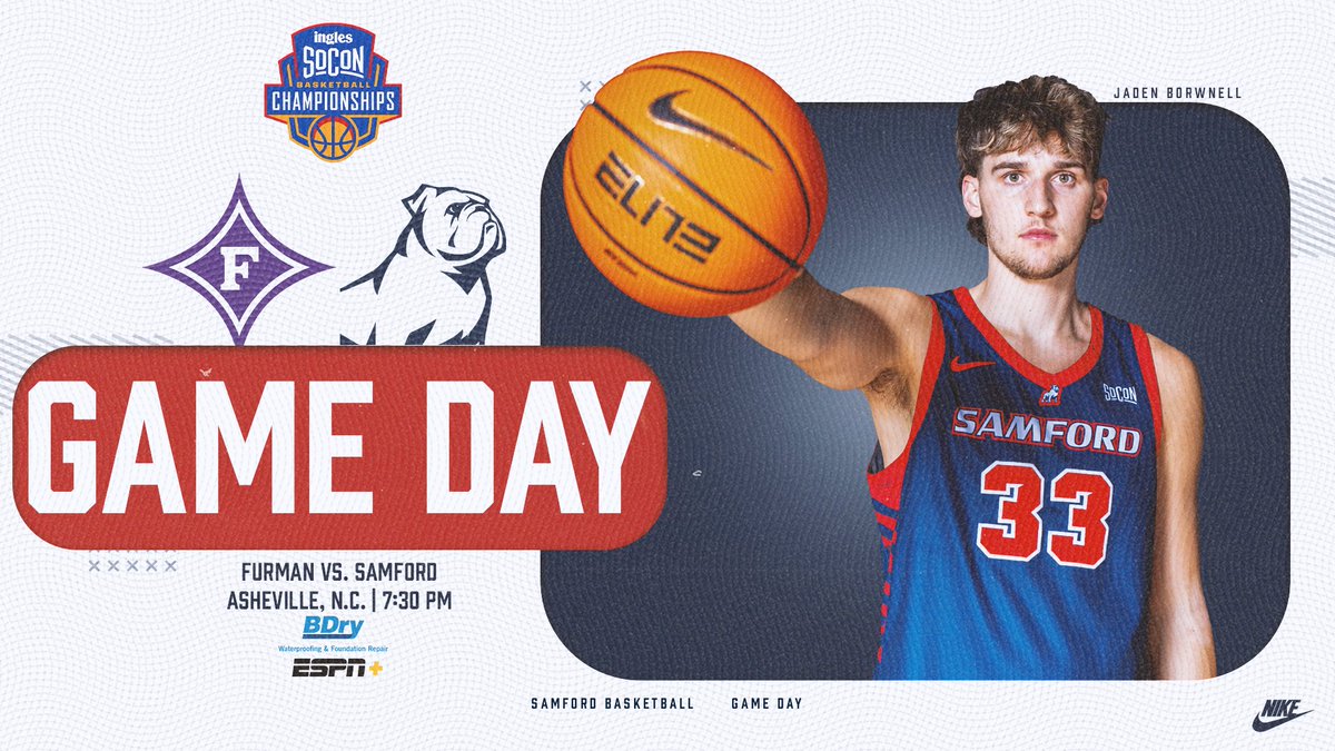 Time to start another SoCon Tournament run 🐶🏀

#BuckyBall | #AllForSAMford