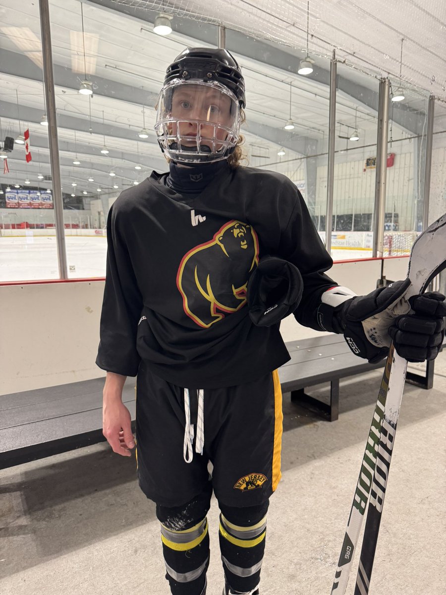 This past week I went to skate with <a href="/BlackBearsNAHL/">Maryland Black Bears</a>. Thank you for the opportunity.  Such a great day!