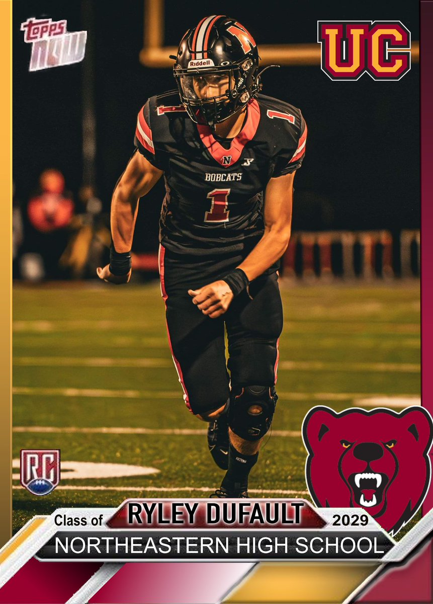 Excited to announce my commitment to <a href="/UrsinusFootball/">Ursinus Football</a> Thank you to all my family and coaches for all the support. Next 4 🔴🟡🐻
<a href="/RussellStoner24/">Russell Stoner</a> <a href="/CoachCregger/">Ben Cregger</a> <a href="/Coach_Endy/">Jeff Endy</a> <a href="/CoachPGallagher/">Peter Gallagher</a>