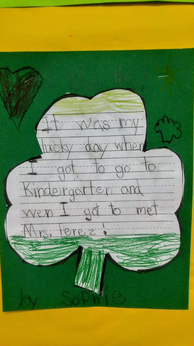 KatieP1120's tweet photo. When I taught Kinder, we had a formal writing activity for each month w/a theme. Started w/reading a book, then brainstorming ideas on an anchor chart, then draft, revise, final, decorate, & publish! One of my most favorite things ever!!
#WritingCommunity
#kinderscanwrite https://t.co/7oF4lgoB54