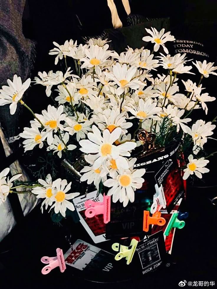 i fear nobody gets and loves daisies like he does