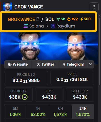 GROK VANCE tweet media