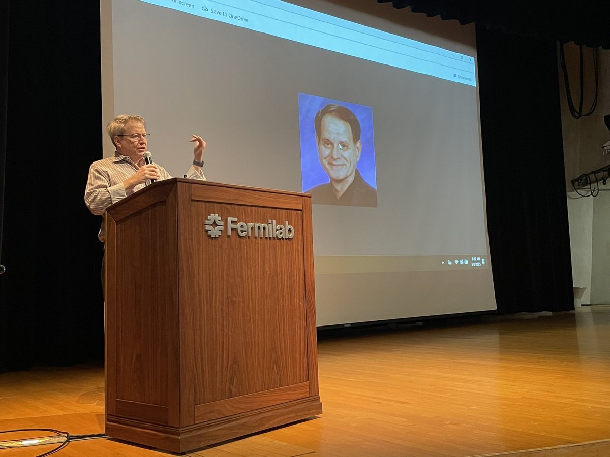 .<a href="/CODMeteorology/">NEXLAB</a> professor &amp; NE #ilwx legend Paul <a href="/sirvatka/">Paul Sirvatka</a> pays tribute to the late, great scientists Al Moller &amp; Chuck Doswell, and to Les Lemon, as he kicks off the 2025 Northeast Illinois Severe Weather Seminar <a href="/Fermilab/">Fermilab</a>