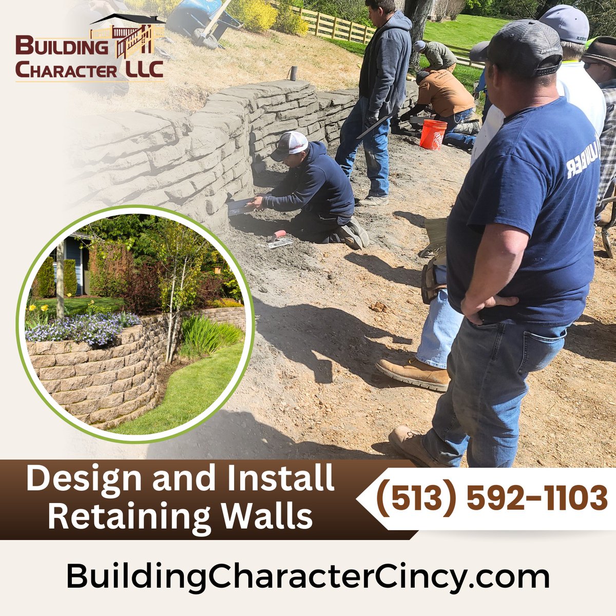 Home + Design Show 2025 Sponsor Spotlight: Building Character LLC! They design and install custom decks, retaining walls, outdoor kitchens &amp; more outdoor living features! See their booth and more on March 22-23 at the Cintas Center. RSVP for FREE entry! 👉 cincymagazine.com/home-design-sh…