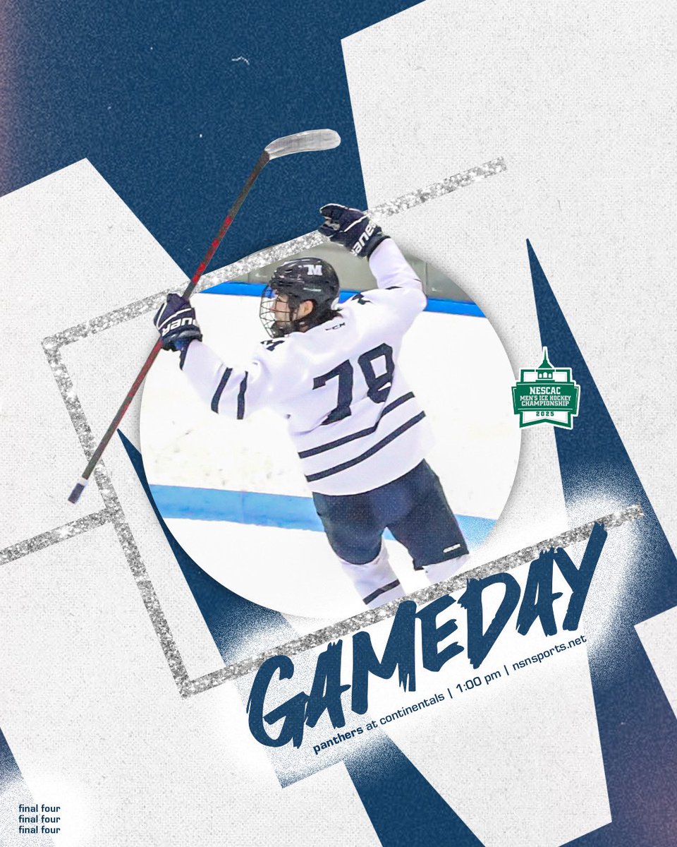 SEMIFINAL GAMEDAY
The Cats are behind enemy lines at 8th ranked and top-seeded Hamilton with a spot in the NESCAC Championship on the line. 

📍Clinton, NY
⏰1:00pm
📺NSNsports.net