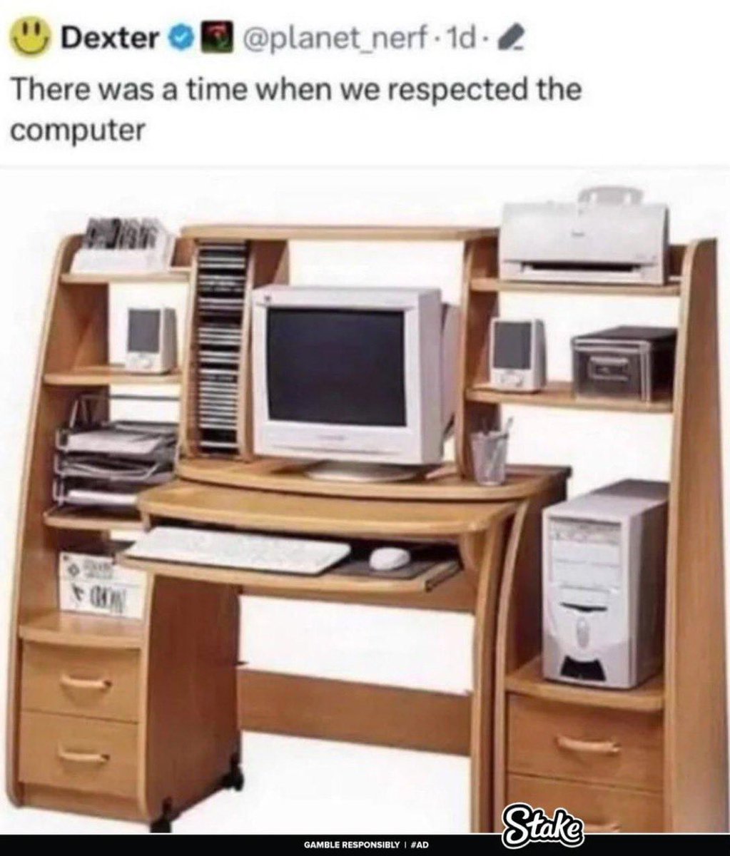_BenopaOnyx1's tweet image. Nostalgia – A thread that takes you back in time.
1. A time when we respected computers like this.
