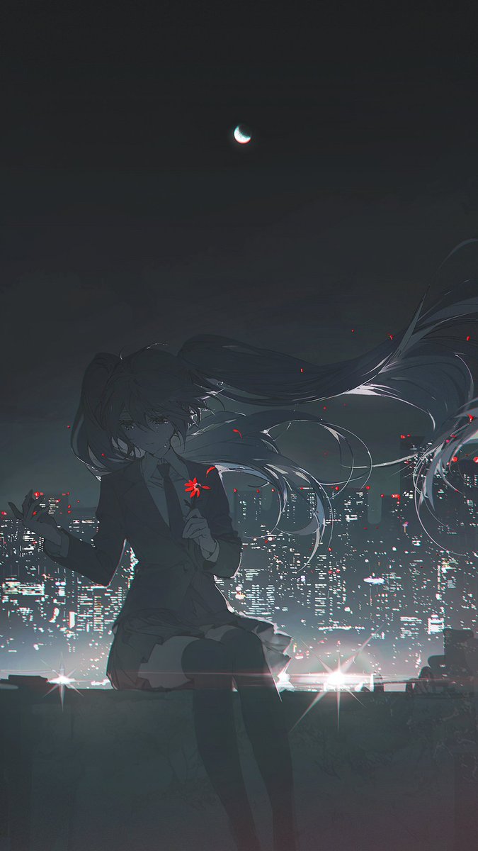 Rellakinoko's tweet image. 「ありふれた人生を 紅く色付ける様な」