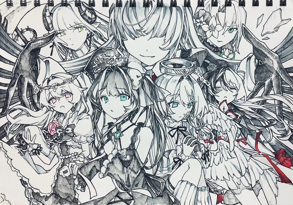 Square0507's tweet image. #arcaea8周年 #arcaea_art 
Arcaea8周年おめでとうございます！！！！🎉🎉
新曲や今後のストーリー展開を楽しみにこれからも沢山遊びます！