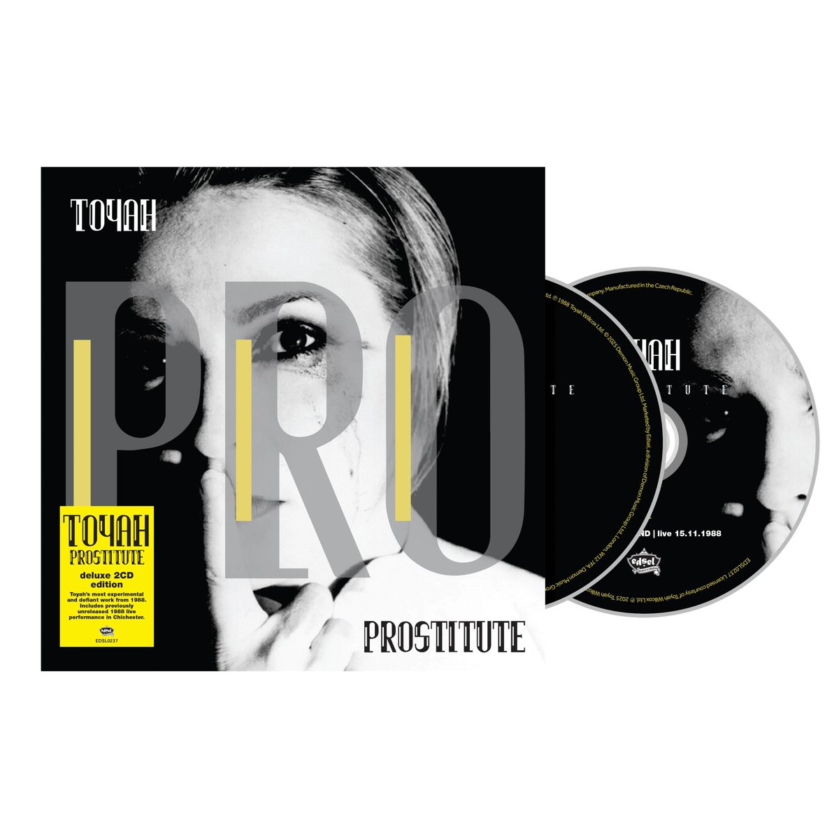Toyah - Desire &amp; Prostitute - Deluxe 2CD Editions - Pre-Order

Toyah's 1980's albums Desire &amp; Prostitute get the 2CD deluxe treatment, with first time ever expanded editions in a 7" sized gatefold packaging, out in June 2025.

Pre-Order from Lexer Music now: