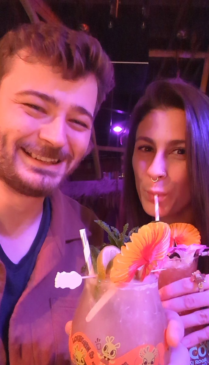 studio_cascade's tweet image. Get yourself someone who makes you appreciate new things (tiki bars????)