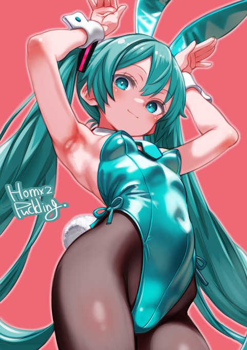 バニーミクさん…テカテカ🐰
#ミクの日 