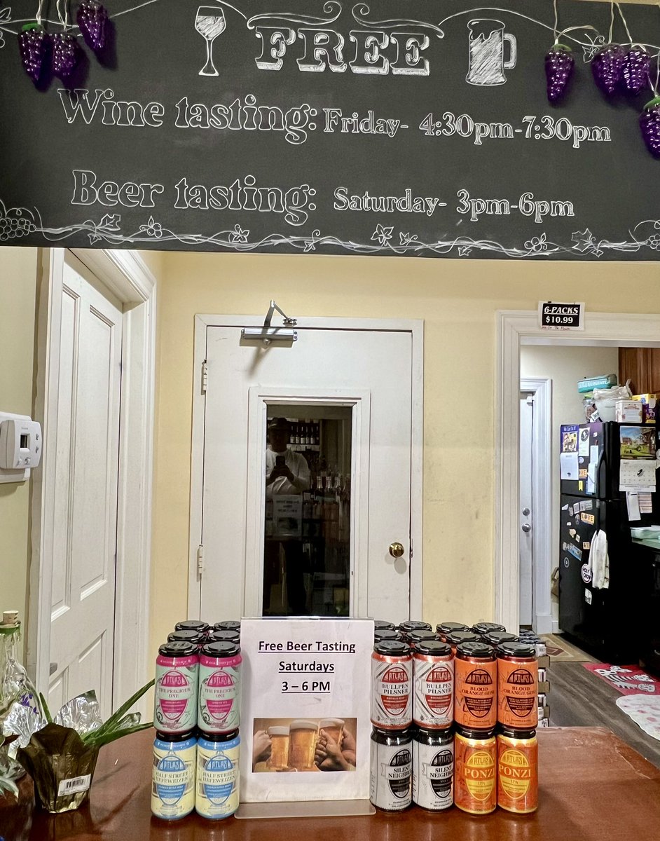Fenwick Beer Wine (@fenwickbw) on Twitter photo 👋❄️🍺Today, Saturday, March 8th, there will be a free beer tasting featuring <a href="/AtlasBrewWorks/">Atlas Brew Works</a> , 3pm-6pm 🍺 #DTsilverspring 👋❄️🍺Today, Saturday, March 8th, there will be a free beer tasting featuring <a href="/AtlasBrewWorks/">Atlas Brew Works</a> , 3pm-6pm 🍺 #DTsilverspring