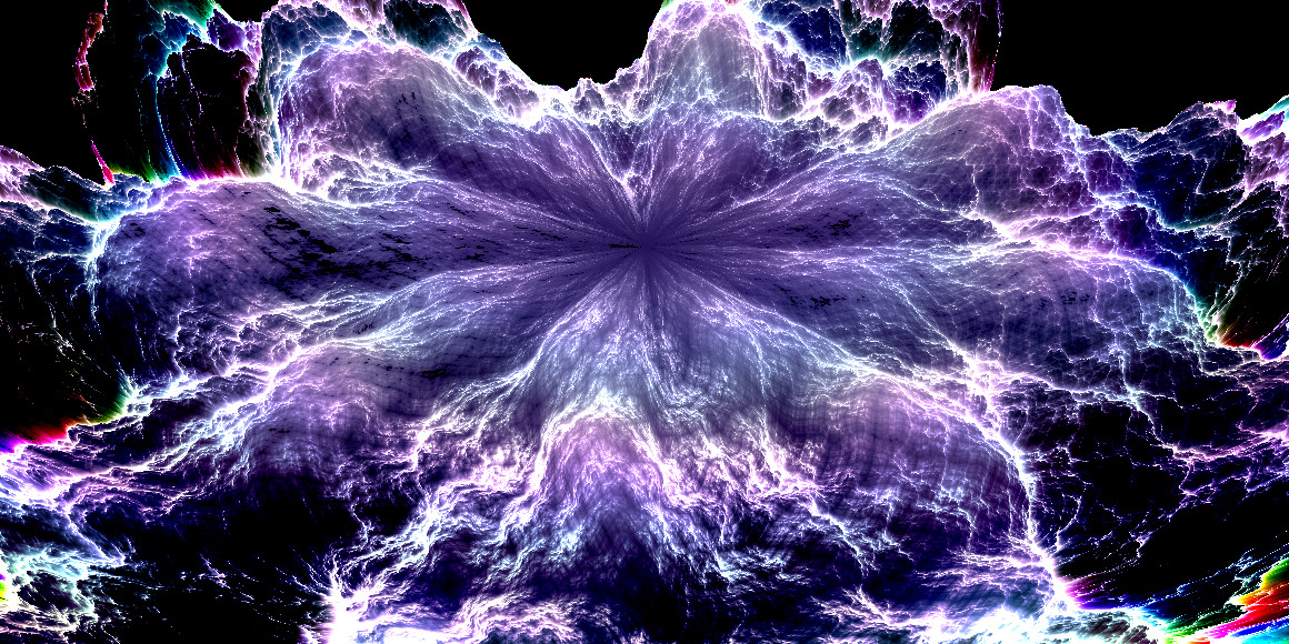 YoheiNishitsuji's tweet image. float i,e,R,s;vec3 q,p,d=vec3(FC.xy/r*.6+vec2(-.3,.63),1);for(q.zy--;i++&lt;110.;){o.rgb+=hsv(.45-p.x,R,min(e*s-q.z,R)/8.);s=2.85;p=q+=d*e*R*.2;p=vec3((R=length(p))*7.6,exp(-p.z/R)+R-.05,atan(p.y,p.x)*s);for(e=--p.y;s&lt;5e2;s+=s)e+=dot(sin(p.xzy*s+.2),.1+cos(p.zyx*s))/s*.3;} #glsl