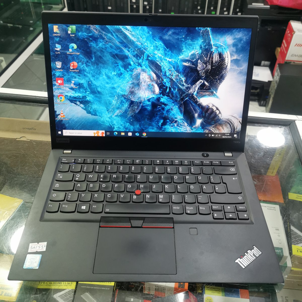 maxfor_systeme's tweet image. 🚀 Lenovo ThinkPad T490s
💻 Intel i5-8365U | 16 Go RAM | 512 Go SSD
🎮 Intel UHD Graphics 620 | Écran 14&quot; Full HD
🔋 Autonomie min. 3h | Windows 10 Pro
💵 Prix : 2900 DH | 🛡️ Garantie 3 Mois
🚚 Livraison partout au Maroc!
maxfor.ma/boutique/pc-po…

#Lenovo #ThinkPad #MarocTech