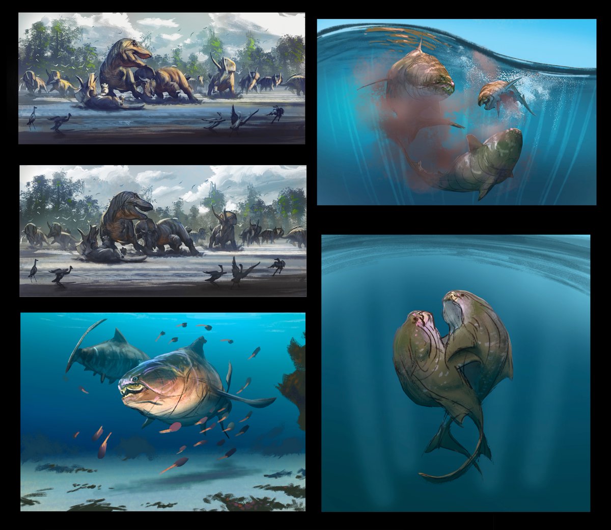 anthon5001's tweet image. Thought I's share a few (very) rough thumbnails of what I plan to work on next. Please excuse anatomical inaccuracies - at this stage it's about composition & lighting.