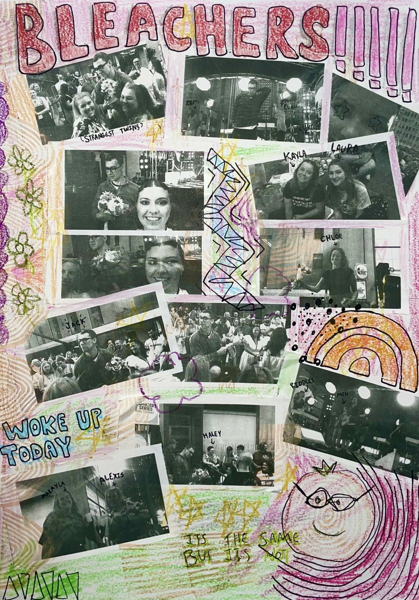 jackinganton0ff's tweet image. So many amazing memories and unforgettable times with some fucking outstanding people because of this album @bleachersmusic