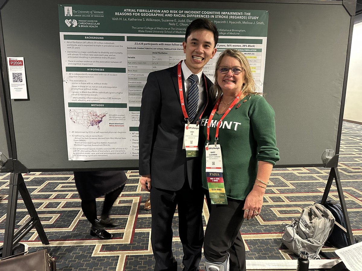Mary Cushman 🫀🧠🩸 (@marycushmanmd) on Twitter photo Posters from <a href="/UVMLarnerMed/">UVM Larner Med</a> last night at #EpiLifestyle25!
Students in action and with their mentors! Posters from <a href="/UVMLarnerMed/">UVM Larner Med</a> last night at #EpiLifestyle25!
Students in action and with their mentors!