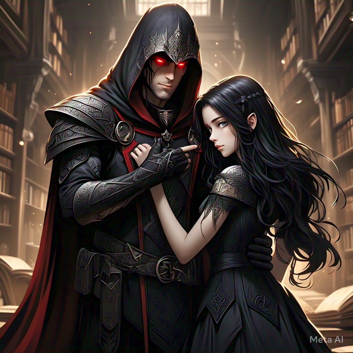 BloodThroughink's tweet photo. Azazel and Elara 💜 https://t.co/9qbDypdgVJ