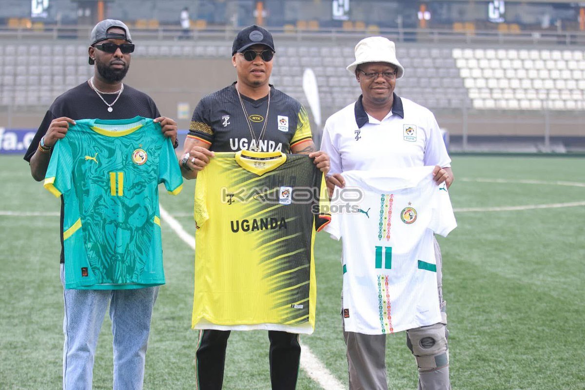 plu_sports's tweet image. Senegalese football legend El Hadji Diouf was at Nakivubo to watch the Uganda Teen Cranes face Kenya in the first leg of the 2025 FIFA U17 Women's World Cup Qualifiers. ⚽🇺🇬🔥

#KawowoUpdates | 📸 @PushChild
