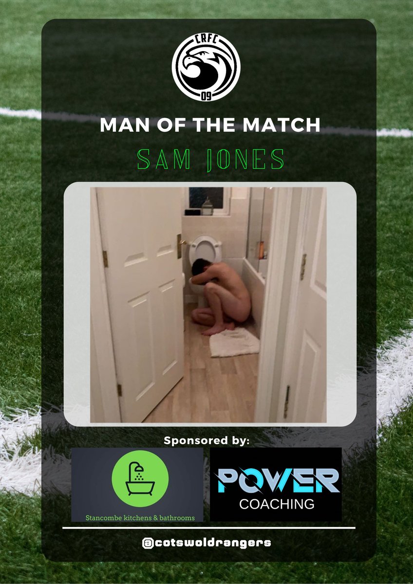 A tight game but we end up victors, 2-1.

A few controversial decisions 🚩 &amp; we edged it in the end.

⚽️ <a href="/Cook_7/">lewis</a>
⚽️ Chris A

Cotm: still under debate.
And finally, after nearly a whole season, our man of the match is...

Drumroll please...

Skipper &amp; lightweight

<a href="/SamJones0900/">Sam Jones</a> 💚