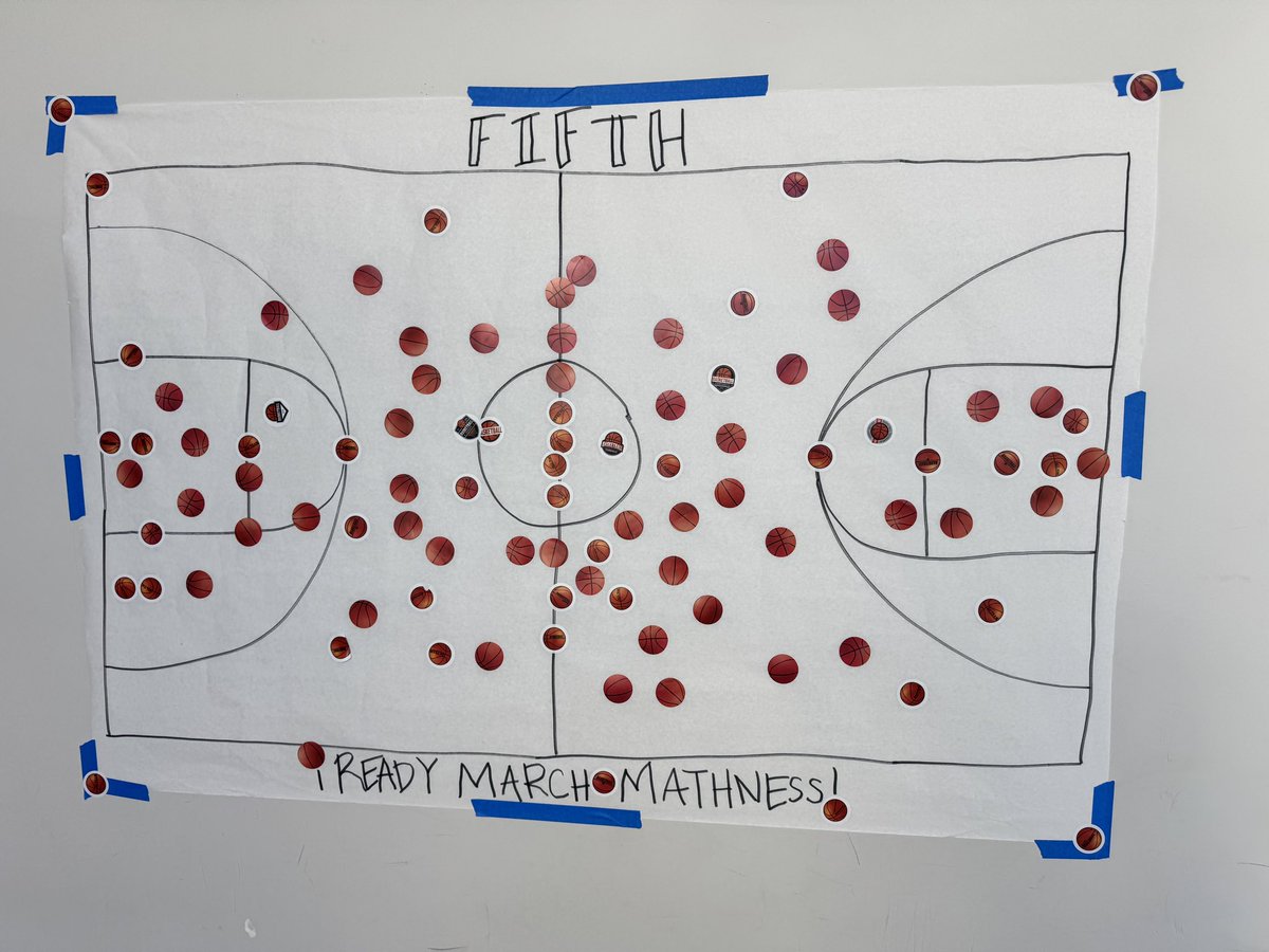 #MarchMathness happening <a href="/lombardibears/">SCA Lombardi</a>! 5th grade has a strong start!