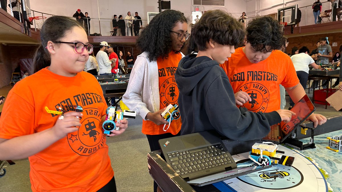 HirschOquel's tweet photo. Our team The Lego Masters at @PS128M participated in the First Lego League (FLL) Robotic Qualifier 2024-2025. @firstlegoleague @LEGO_Education @nycfirst @learningdrive @CSforAllNYC @NYCSchools @DOEChancellor @District6NYCDOE @sepjrnyc #STEMEducation #FIRSTInspires #LEGOLeague https://t.co/yflocCpd9O