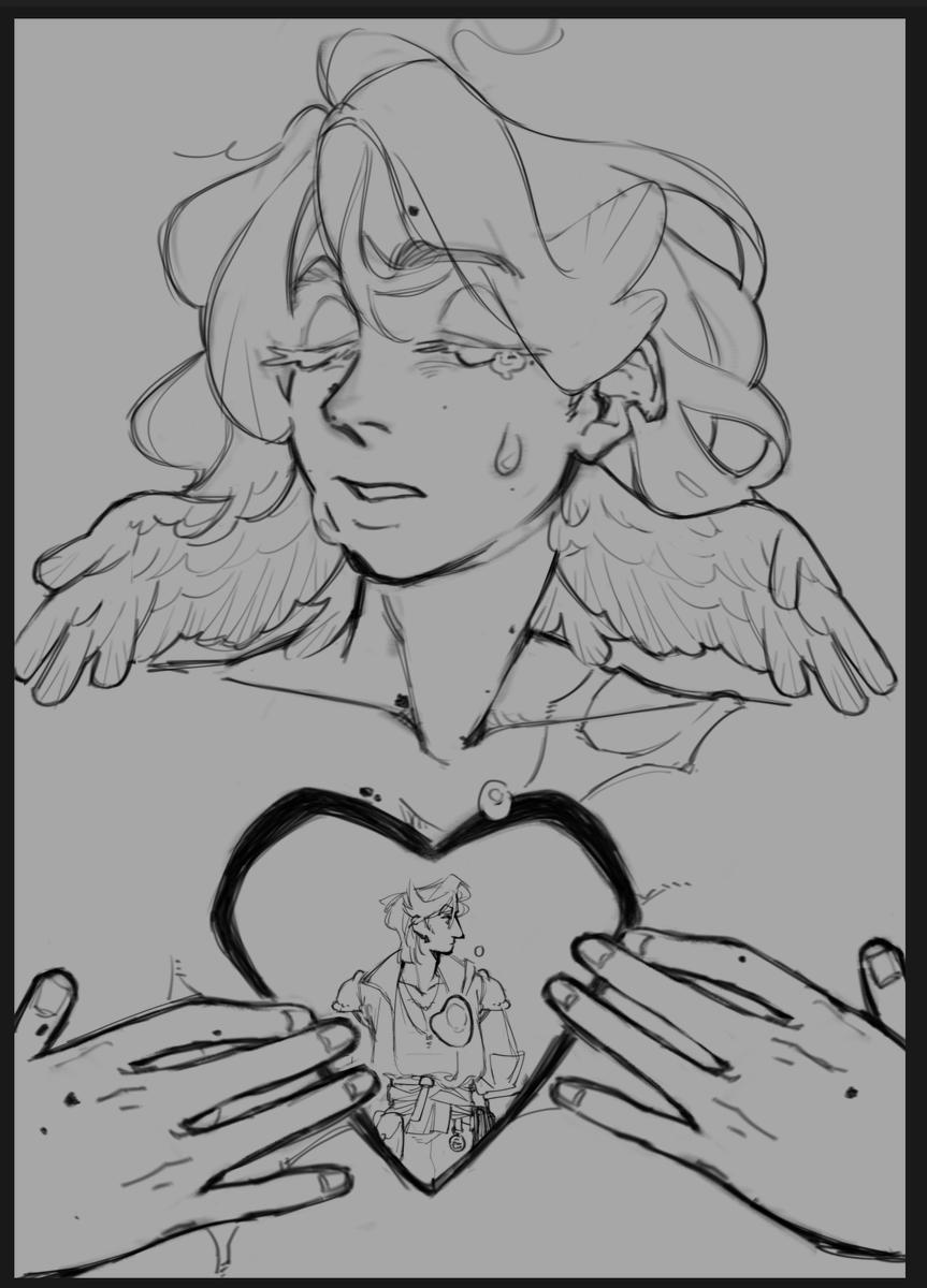cover page #oc #olileandre #wip
