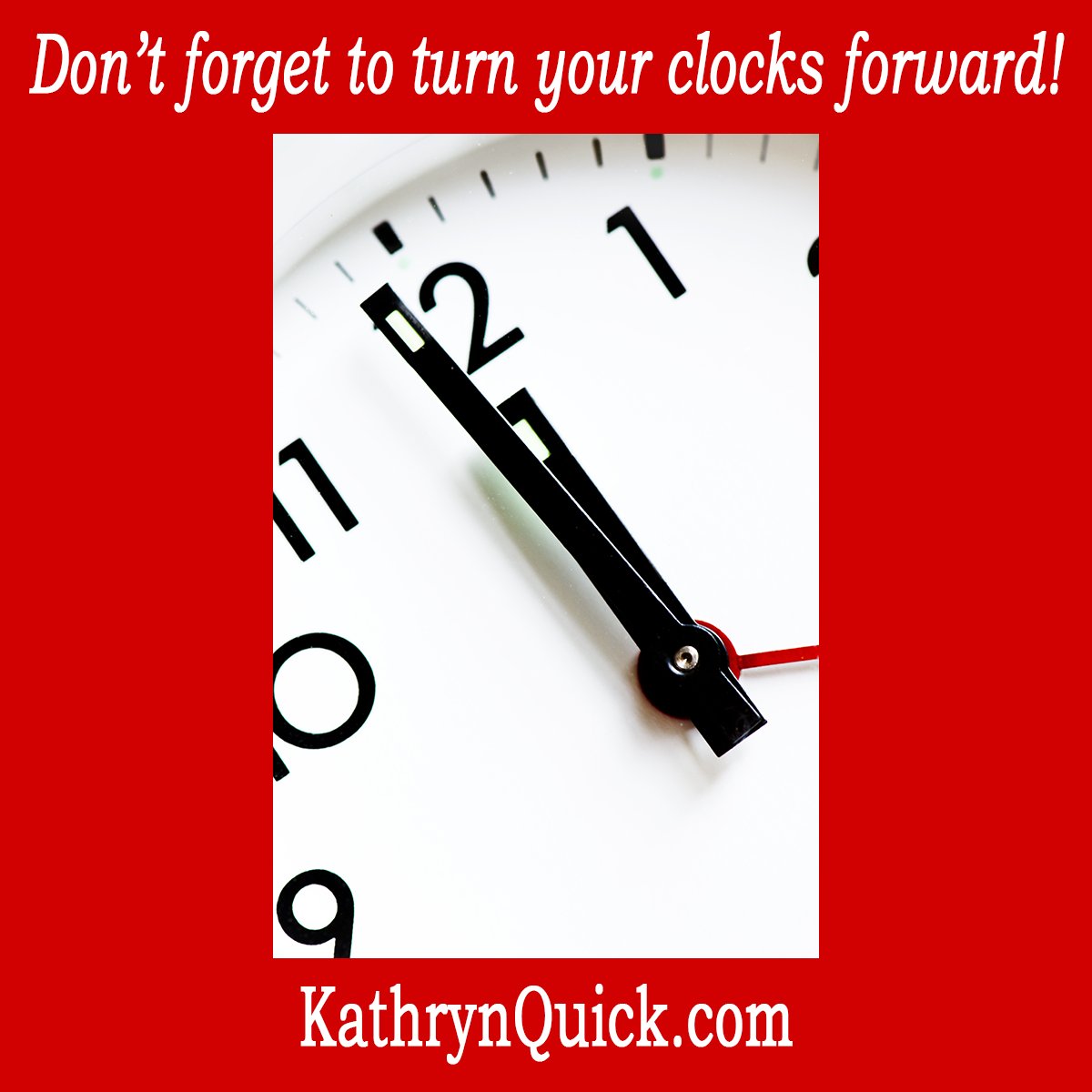 KQuickAuthor's tweet photo. Did you know this weekend was when we lose an hour? Some grumble about that lost hour, but think about extra day light we'll soon be experiencing.
#daylightsavings #clocksforward #extradaylight #read #reading #kathrynquickauthor #kathyequickauthor #book https://t.co/omsAVLhQg5 https://t.co/uxMI5LitjA