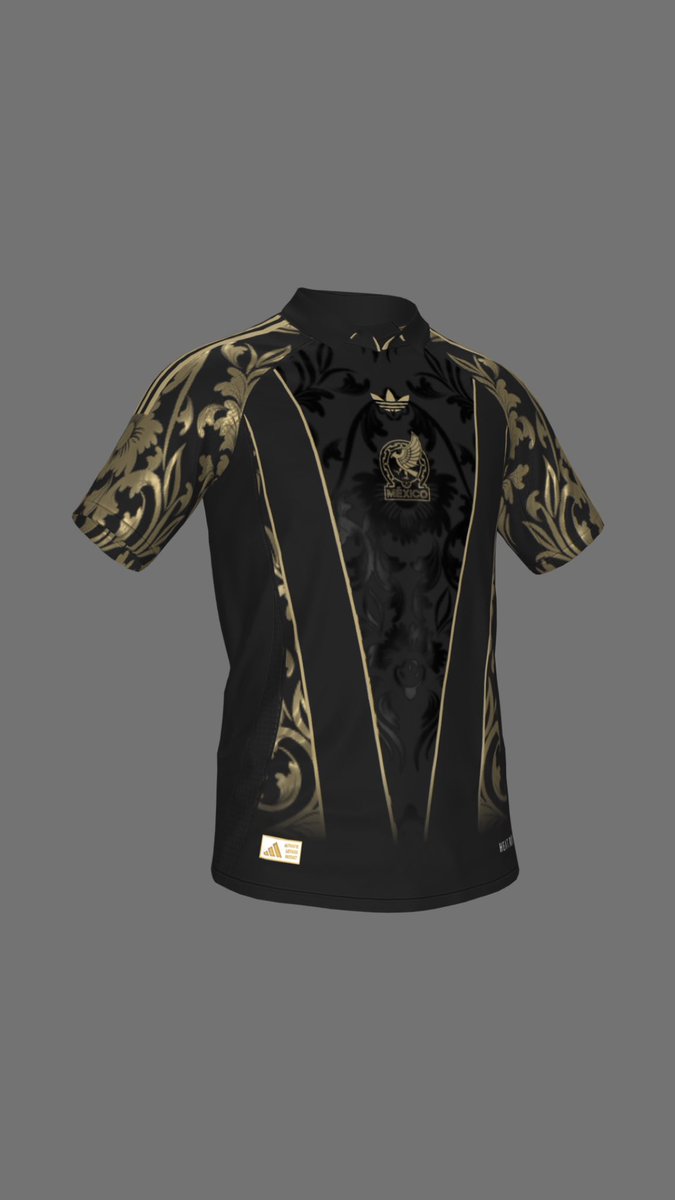 emigonzik's tweet image. CONCEPTO:
JERSEY SELECCIÓN MEXICANA INSPIRADO EN EL ICÓNICO VESTUARIO QUE USÓ JUAN GABRIEL EN SU TAN ACLAMADA PRESENTACIÓN EN EL PALACIO DE BELLAS ARTES #mexico #adidas #fifakitcreator