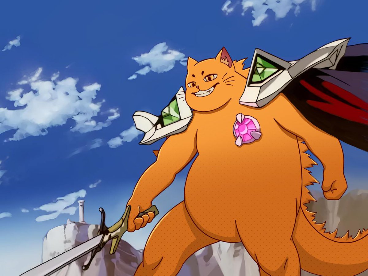 CatzillaToken's tweet image. CATZILLA will whoop any dog memecoin's ass.

Imagine what he can do in Escaflowne Dragon mode😻😻😻

DOGS BEWARE
ଲ(ⓛ ω ⓛ)ଲ

$CATZILLA
catzilla.meme